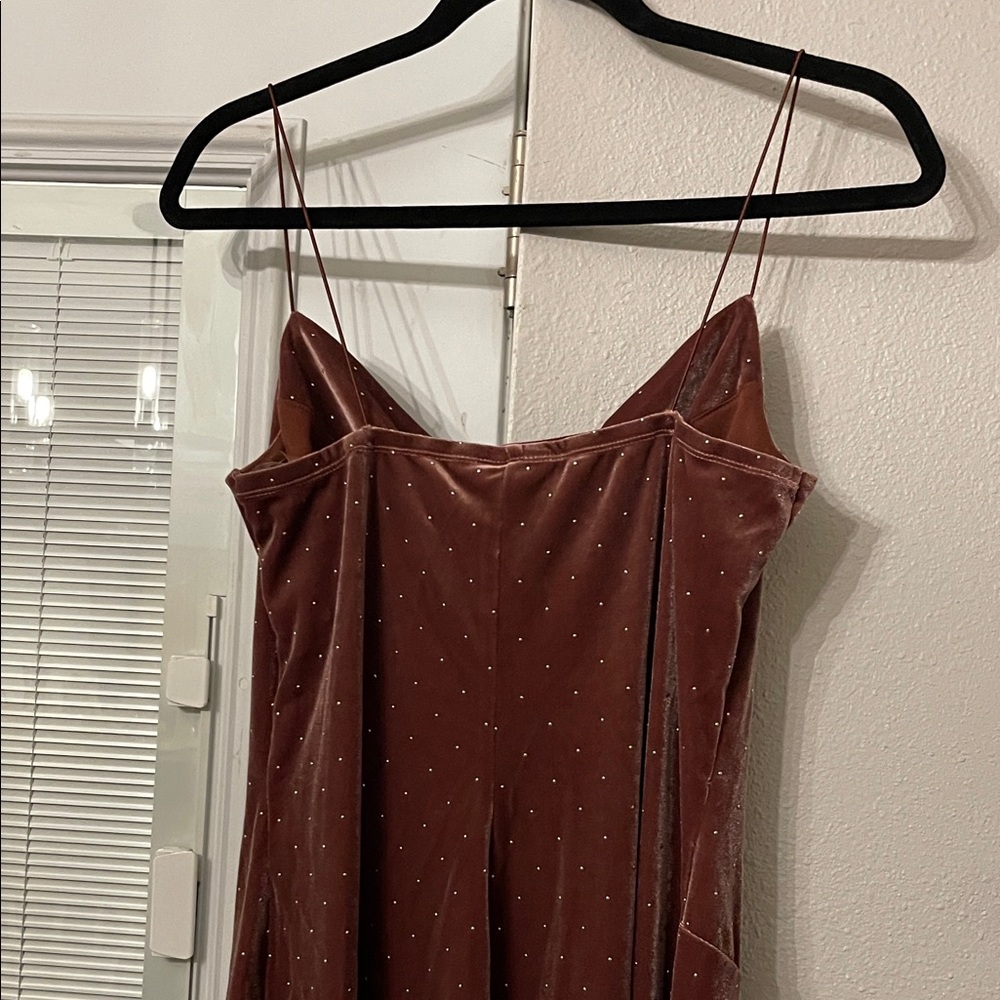 Velvet Mini Dress - Picture 3 of 5